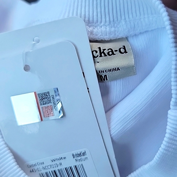 Chicka-d | UNC Charlotte Corded Crew Neck Sweatshirt - Picture 3 of 3